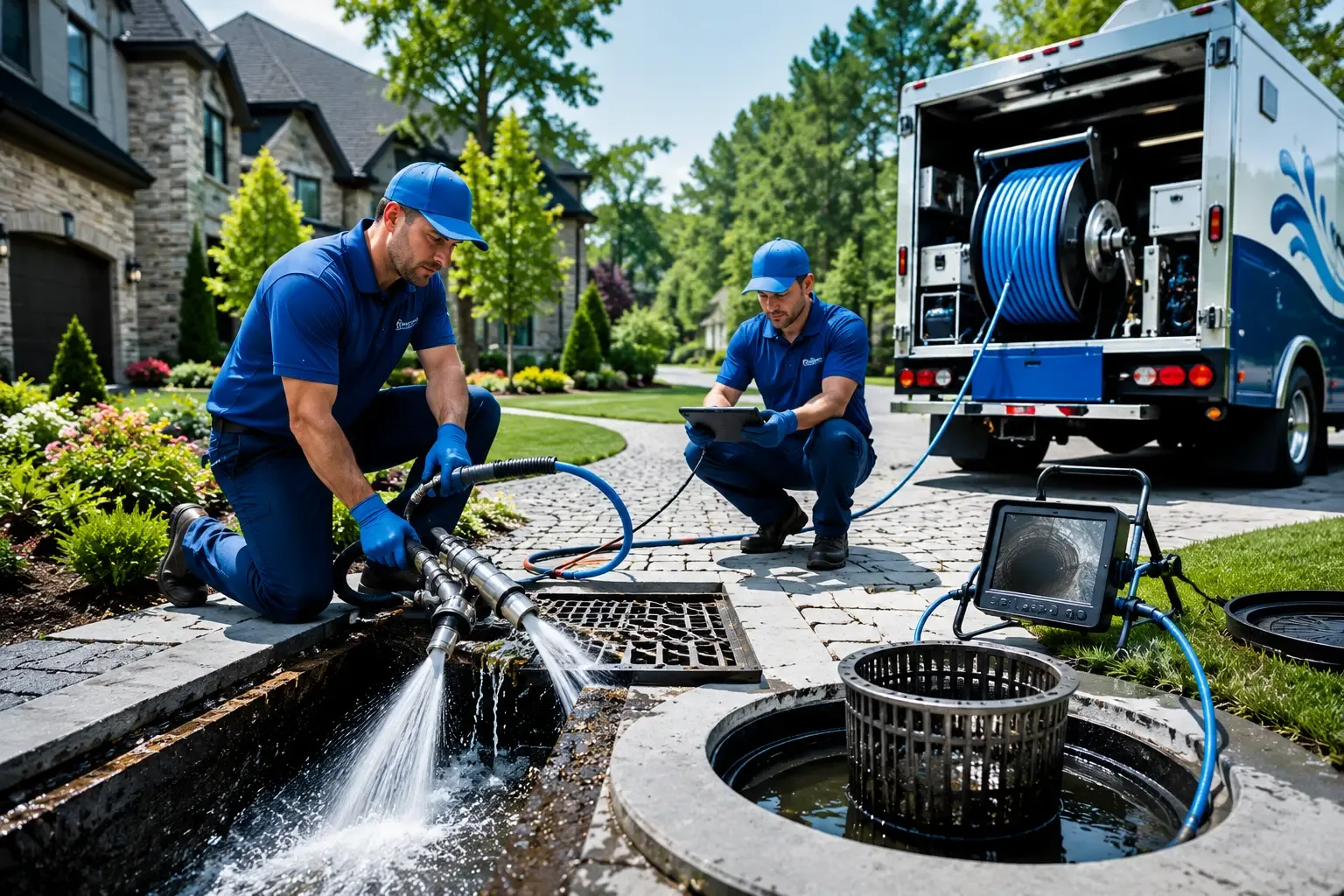 Local outdoor drain cleaning professionals in Pomona, KS